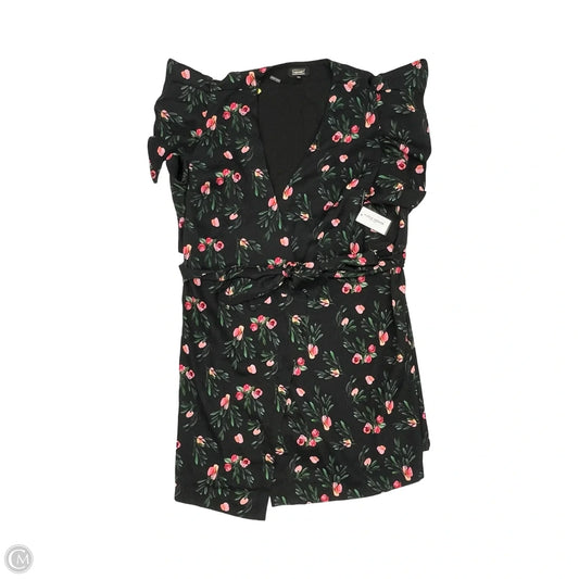 Dress Party Short By Clothes Mentor In Floral Print, Size: 3x