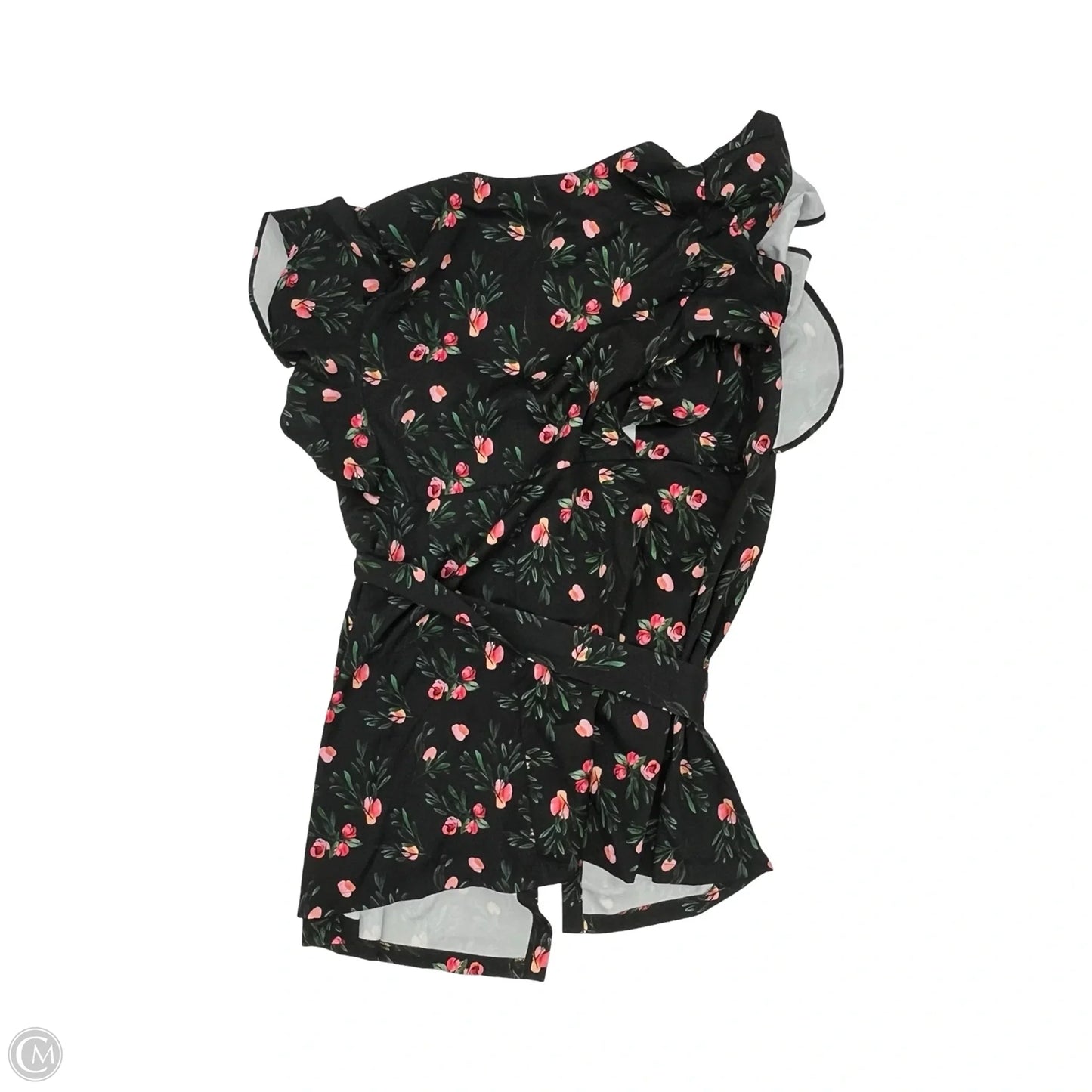 Dress Party Short By Clothes Mentor In Floral Print, Size: 3x