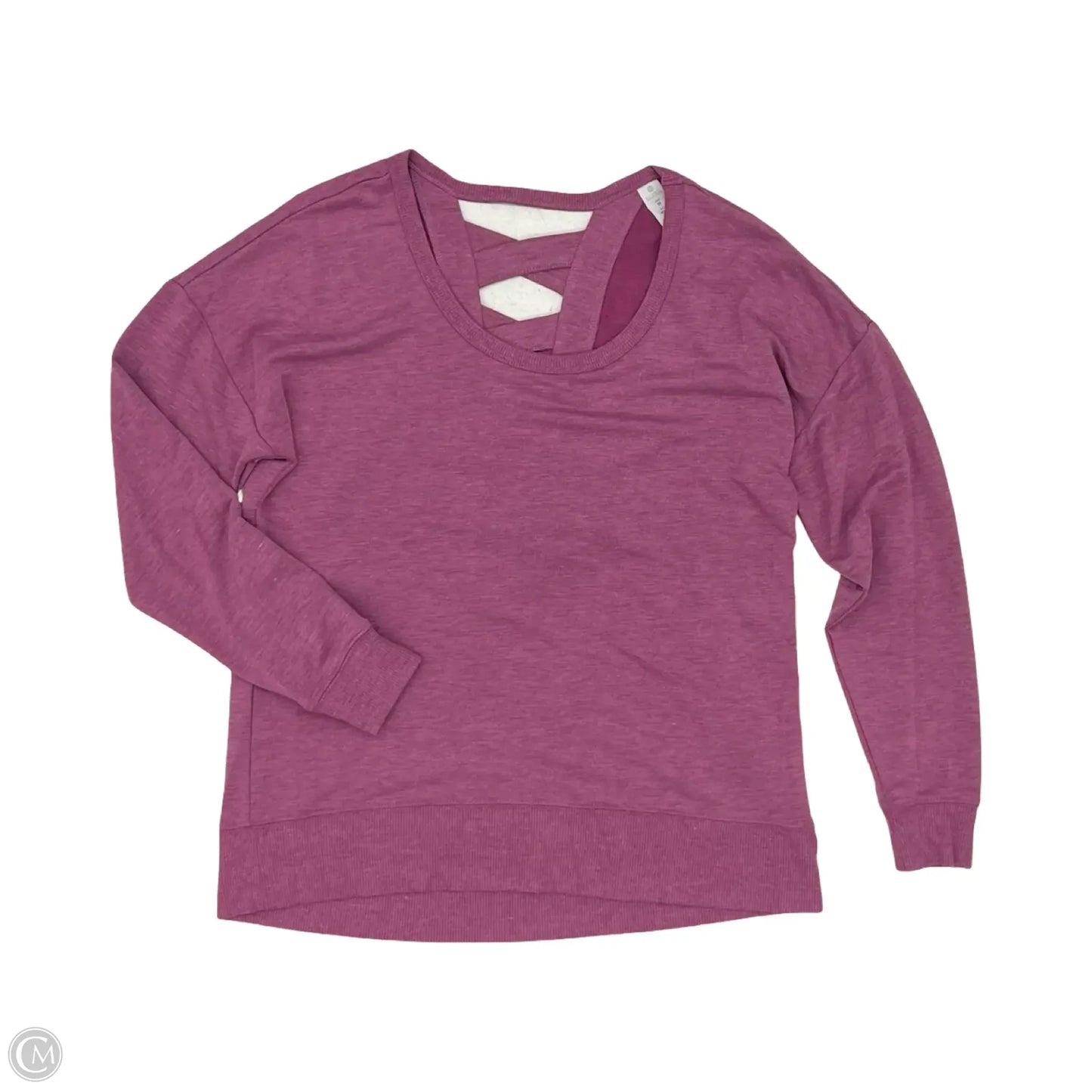 Top Long Sleeve By Balance Collection In Pink, Size: M