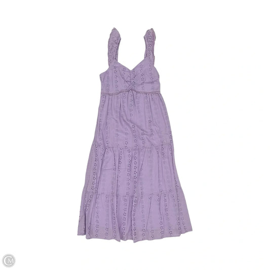 Dress Party Midi By Sincerely Jules In Purple, Size: S