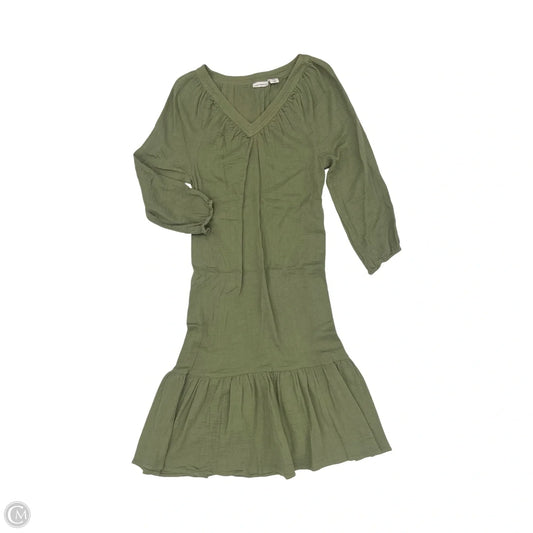 Dress Casual Midi By Lucky Brand In Green, Size: Xs