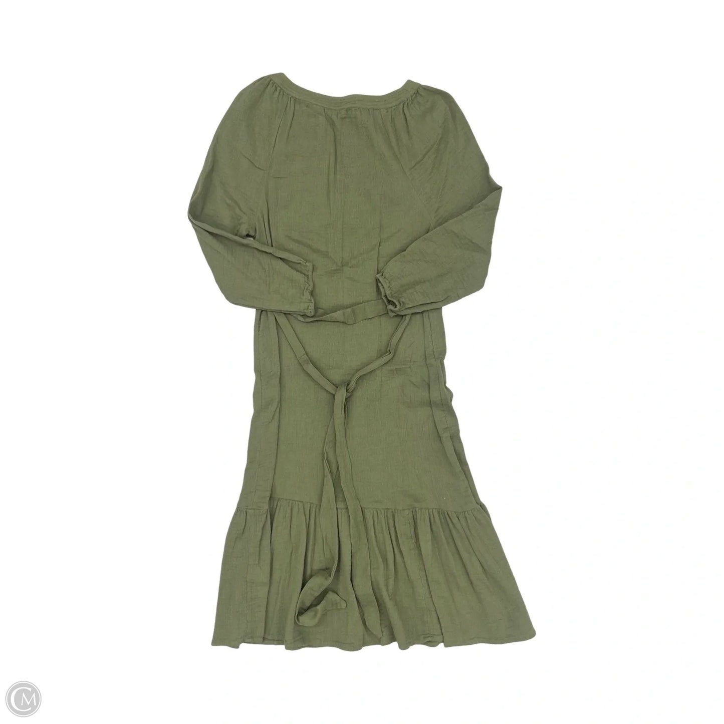 Dress Casual Midi By Lucky Brand In Green, Size: Xs