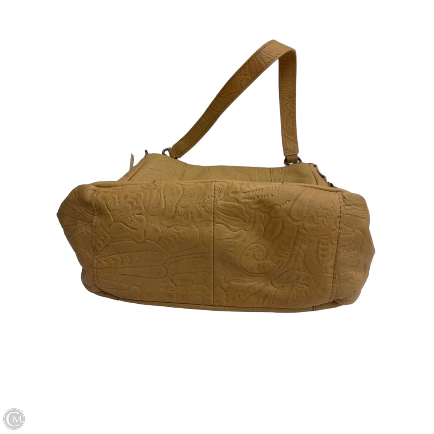 Handbag Leather By Clothes Mentor, Size: Medium