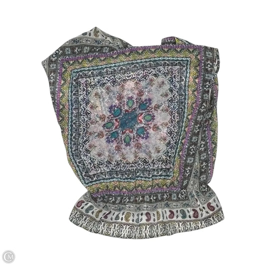 Blouse Short Sleeve By Dr2 In Multi-colored, Size: M