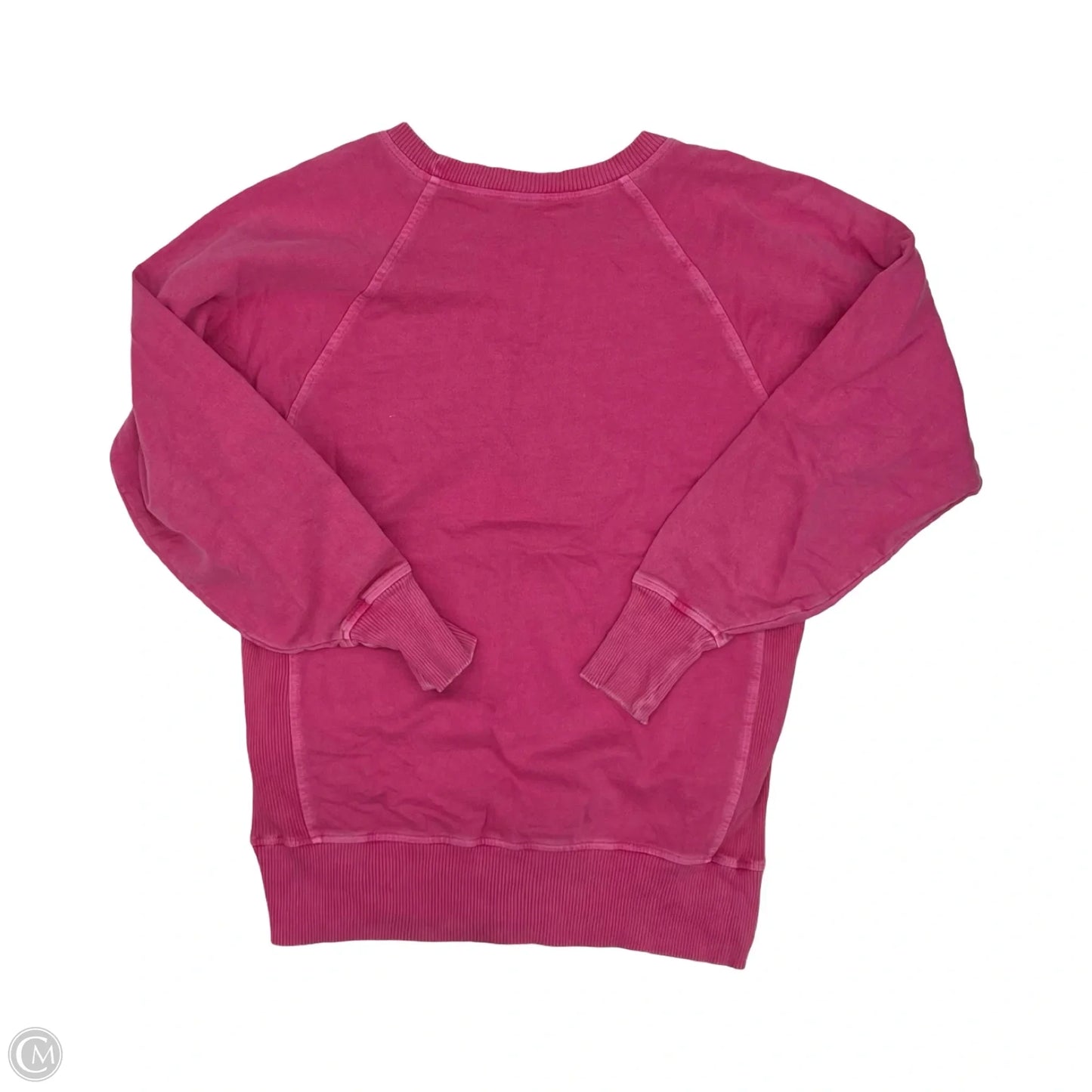 Sweatshirt Crewneck By Zenana In Pink, Size: M