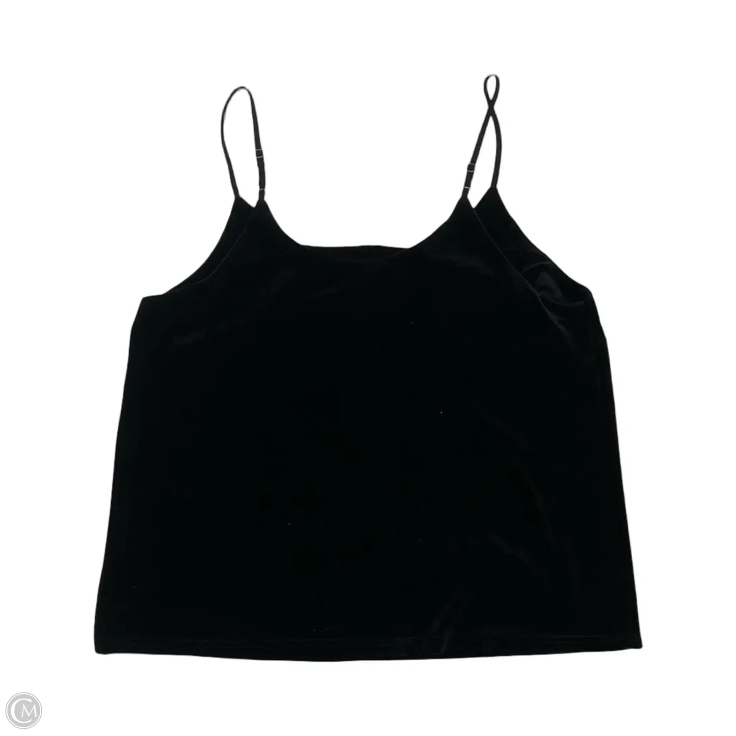 Blouse Sleeveless By A New Day In Black, Size: M