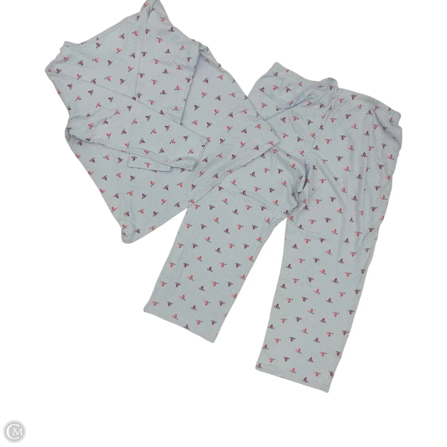 Pajamas 2pc By Croft And Barrow In Blue & Red, Size: Xl
