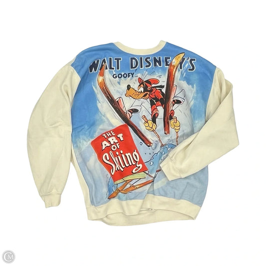 Sweatshirt Crewneck By Disney In Multi-colored, Size: Xl