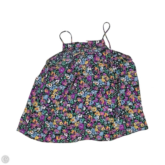 Blouse Sleeveless By Clothes Mentor In Floral Print, Size: M