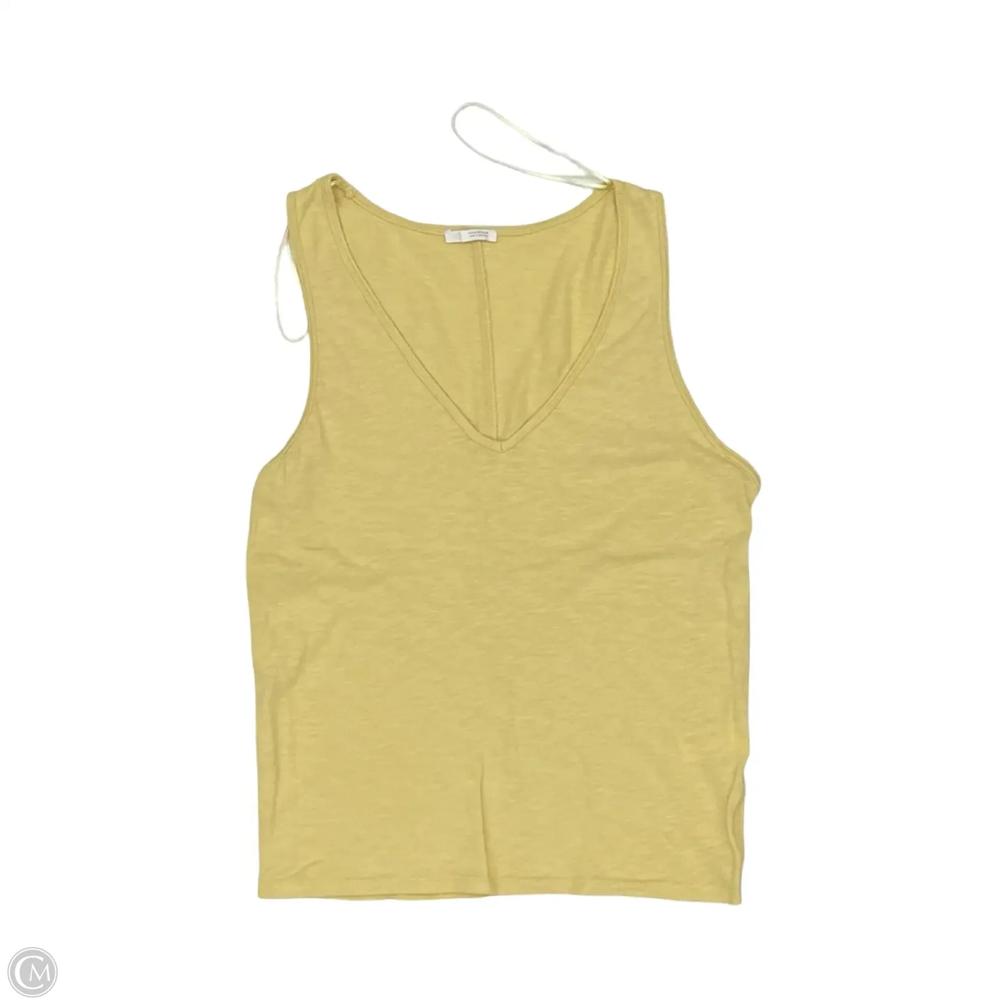 Tank Top By Zara In Yellow, Size: M