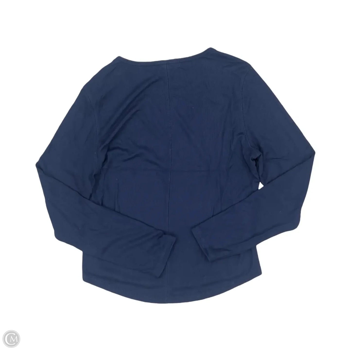 Top Long Sleeve By C And C In Navy, Size: L