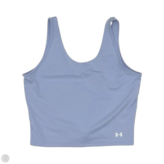 Athletic Tank Top By Under Armour In Blue, Size: Xl