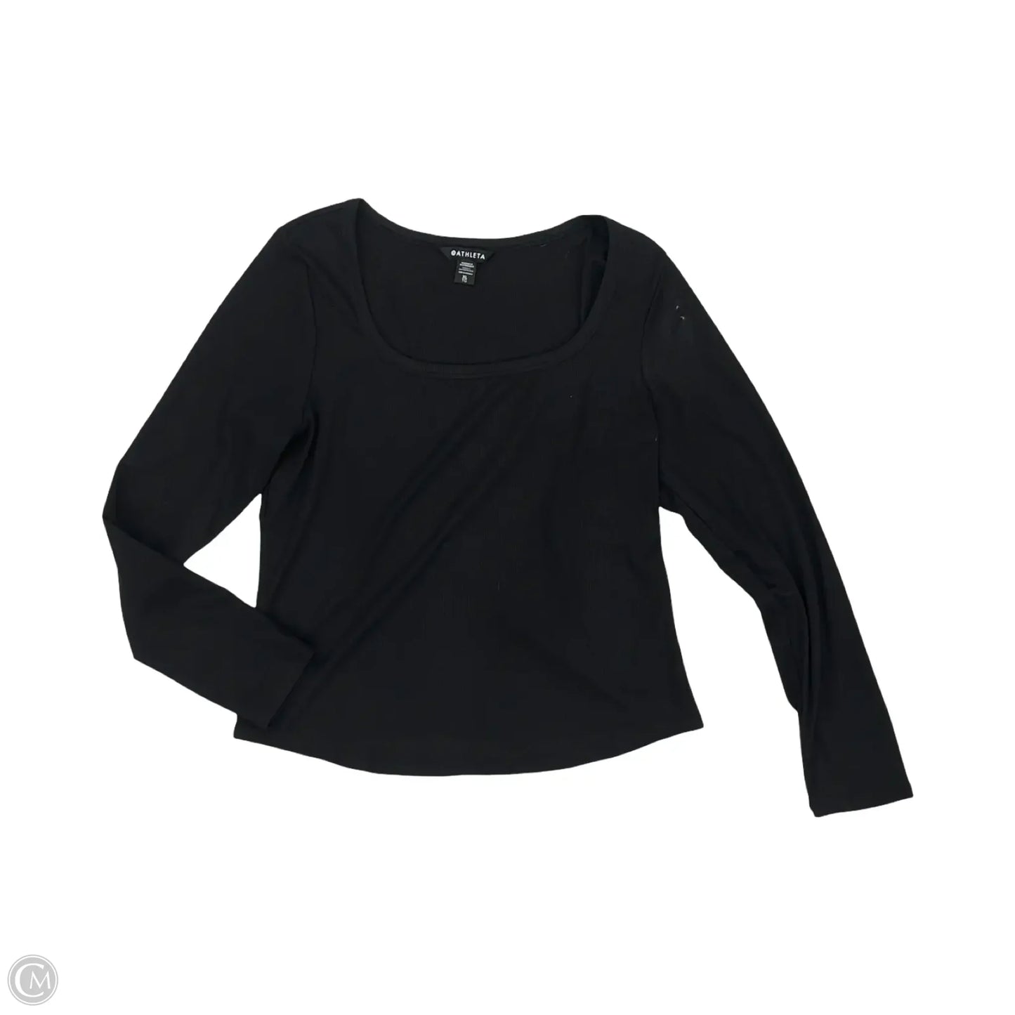 Top Long Sleeve By Athleta In Black, Size: Xl