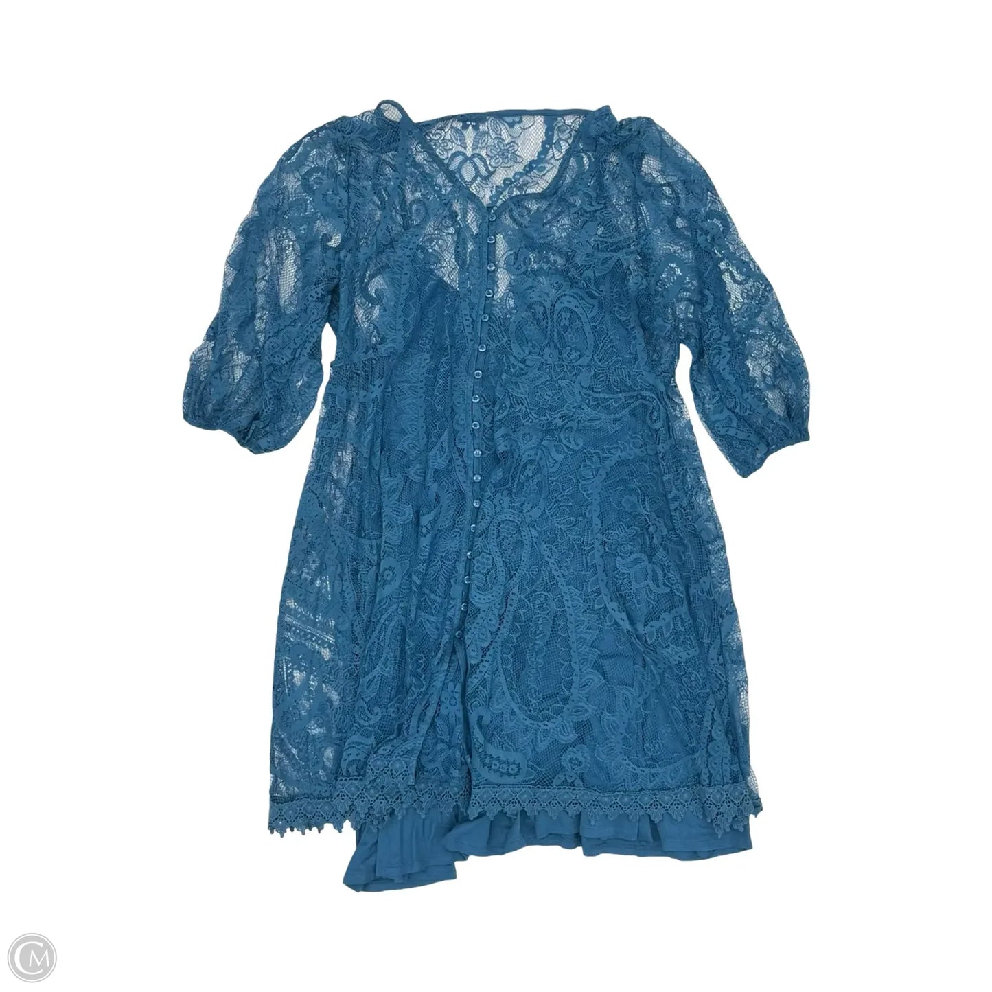 Dress Party Short By Torrid In Blue, Size: 1x