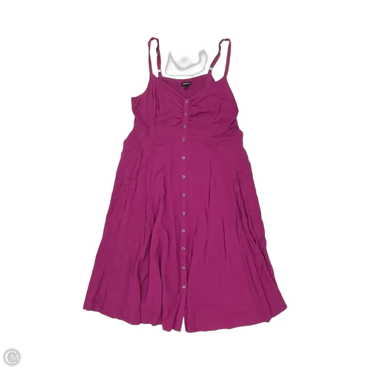 Dress Casual Midi By Torrid In Pink, Size: 1x