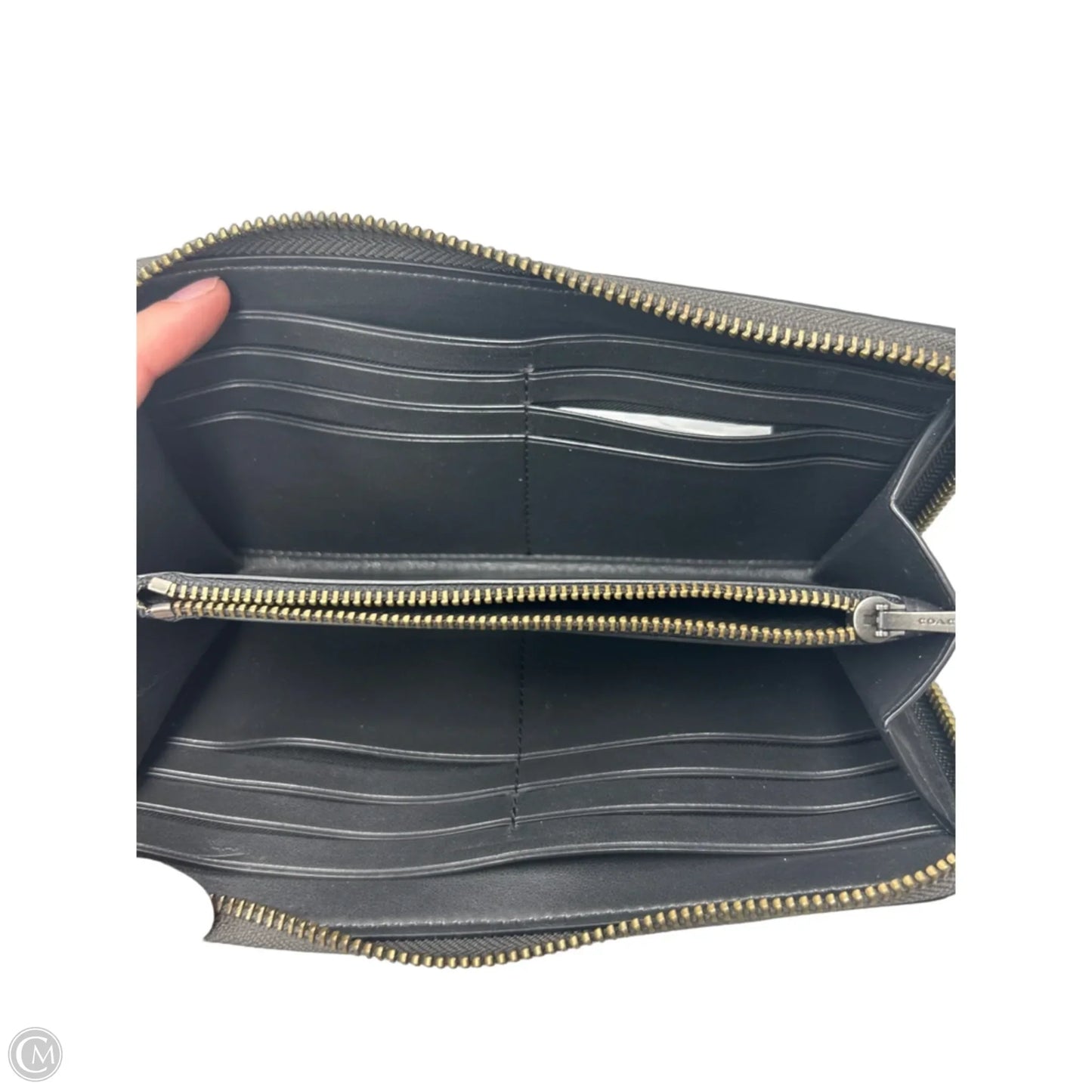 Wallet Designer By Coach, Size: Large