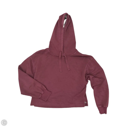 Sweatshirt Hoodie By Old Navy In Red, Size: S