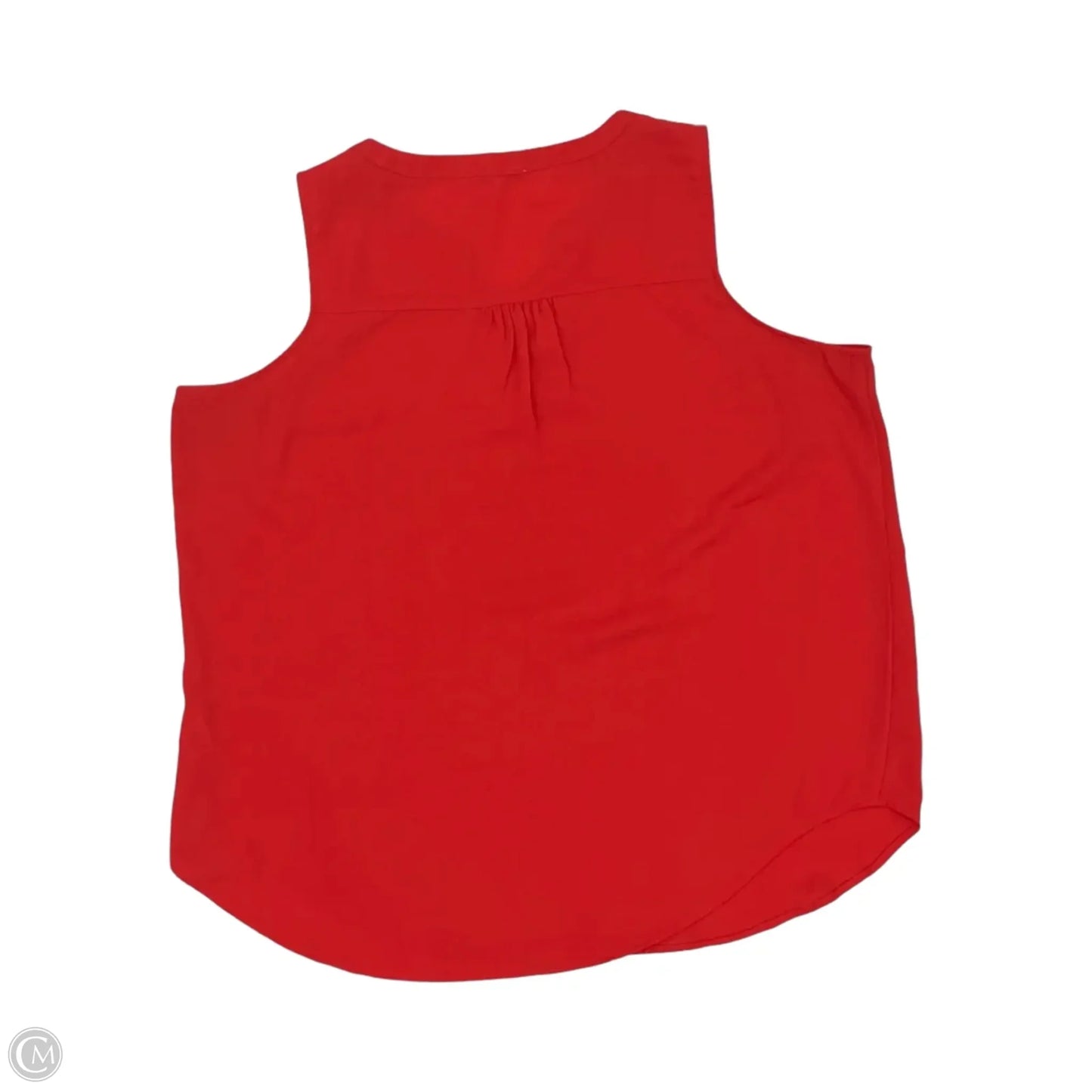 Blouse Sleeveless By Maurices In Red, Size: Xxl