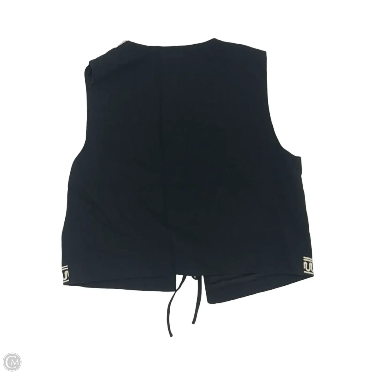 Vest Other By Clothes Mentor In Black & Tan, Size: M