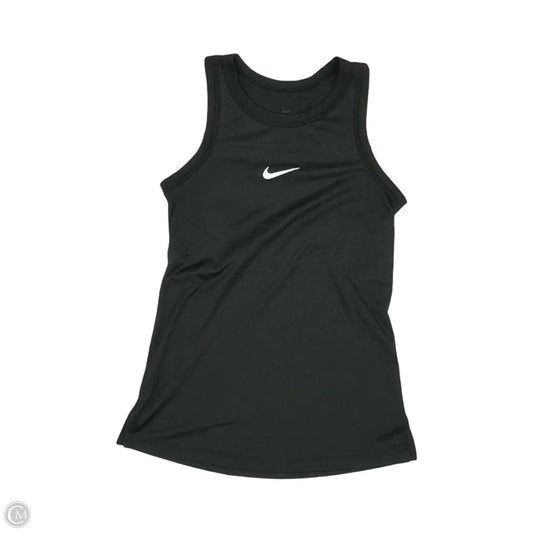 Athletic Tank Top By Nike In Black, Size: Xs