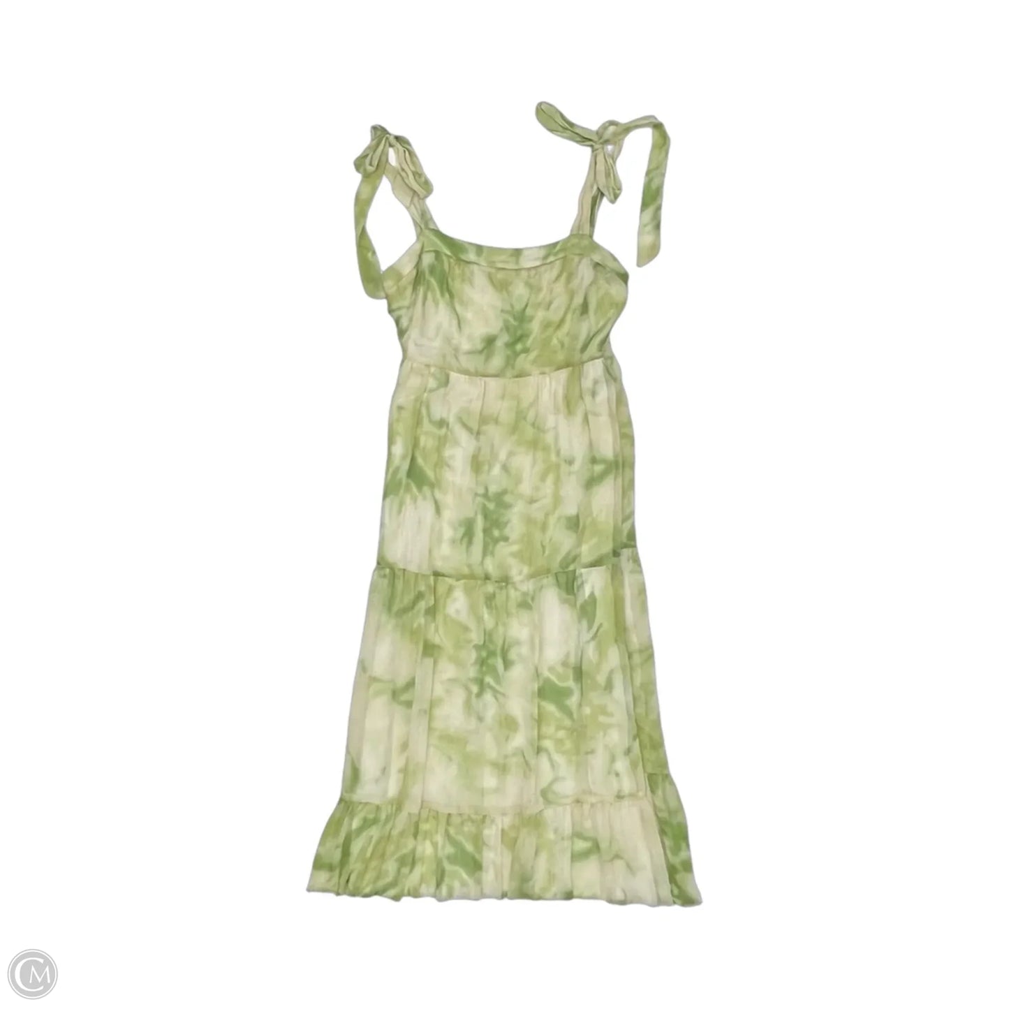 Dress Party Long By Line & Dot In Green & White, Size: Xs
