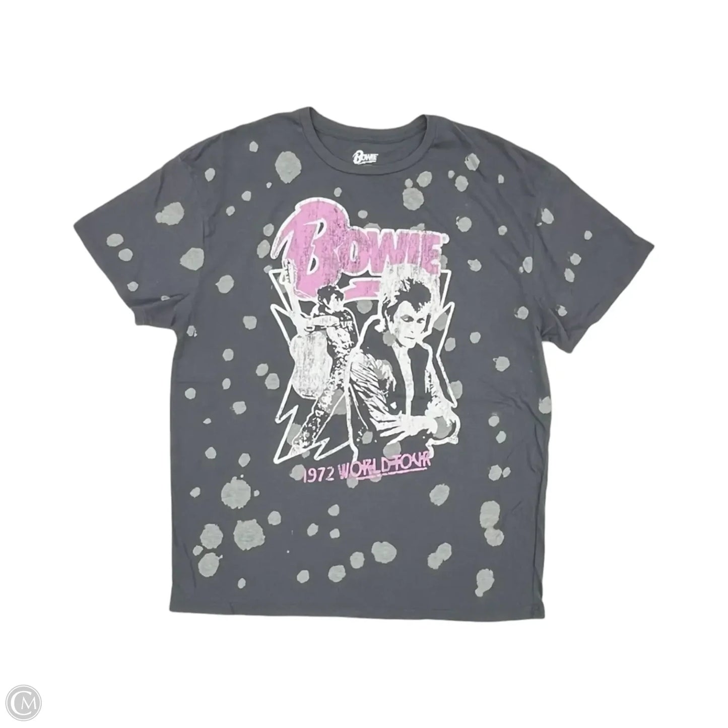 Top Short Sleeve By Clothes Mentor In Grey, Size: L