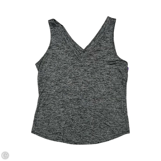 Blouse Sleeveless By White House Black Market In Black & Silver, Size: S