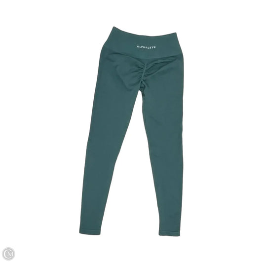 Athletic Leggings By Alphalete In Green, Size: S