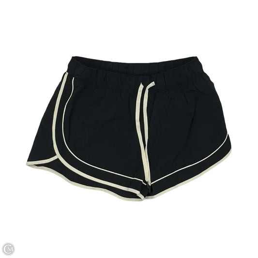 Athletic Shorts By Old Navy In Black & Cream, Size: M