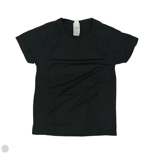 Athletic Top Short Sleeve By Old Navy In Black, Size: M