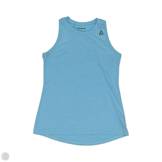 Athletic Tank Top By Reebok In Blue, Size: S