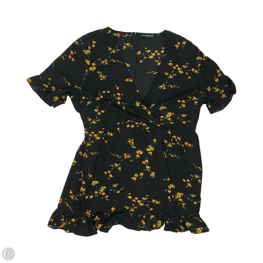 Dress Party Short By Pretty Little Thing In Floral Print, Size: 22
