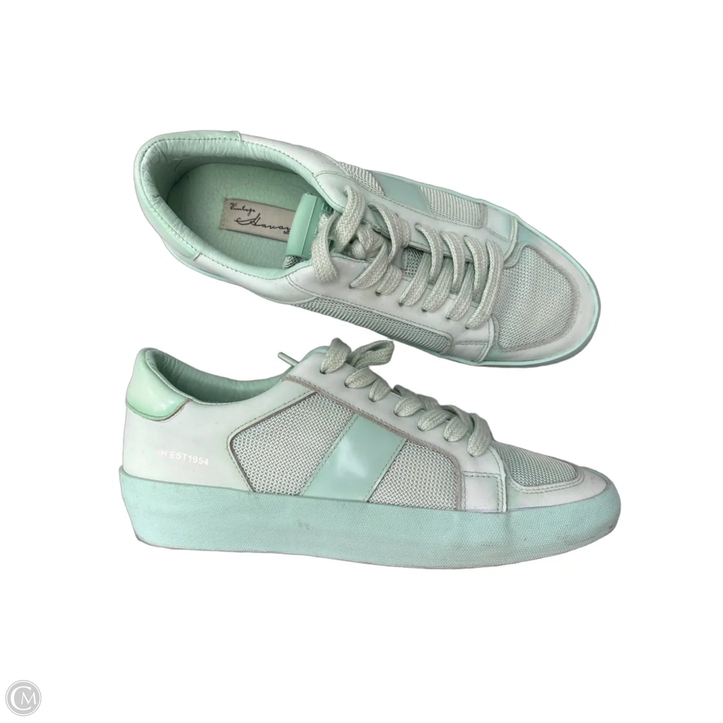 Shoes Sneakers By Skechers In Green, Size: 10