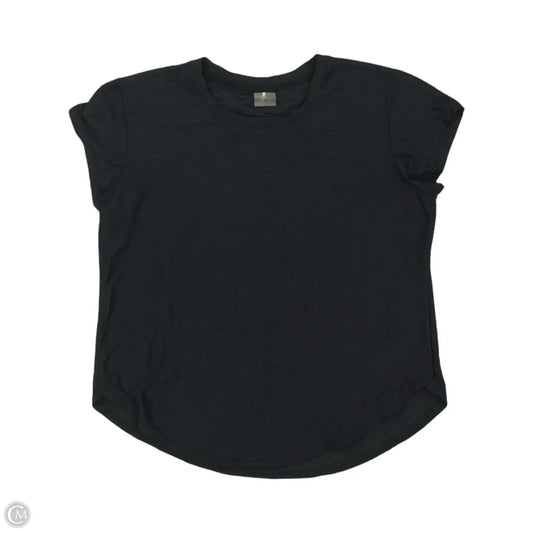 Athletic Top Short Sleeve By Calia In Black, Size: M