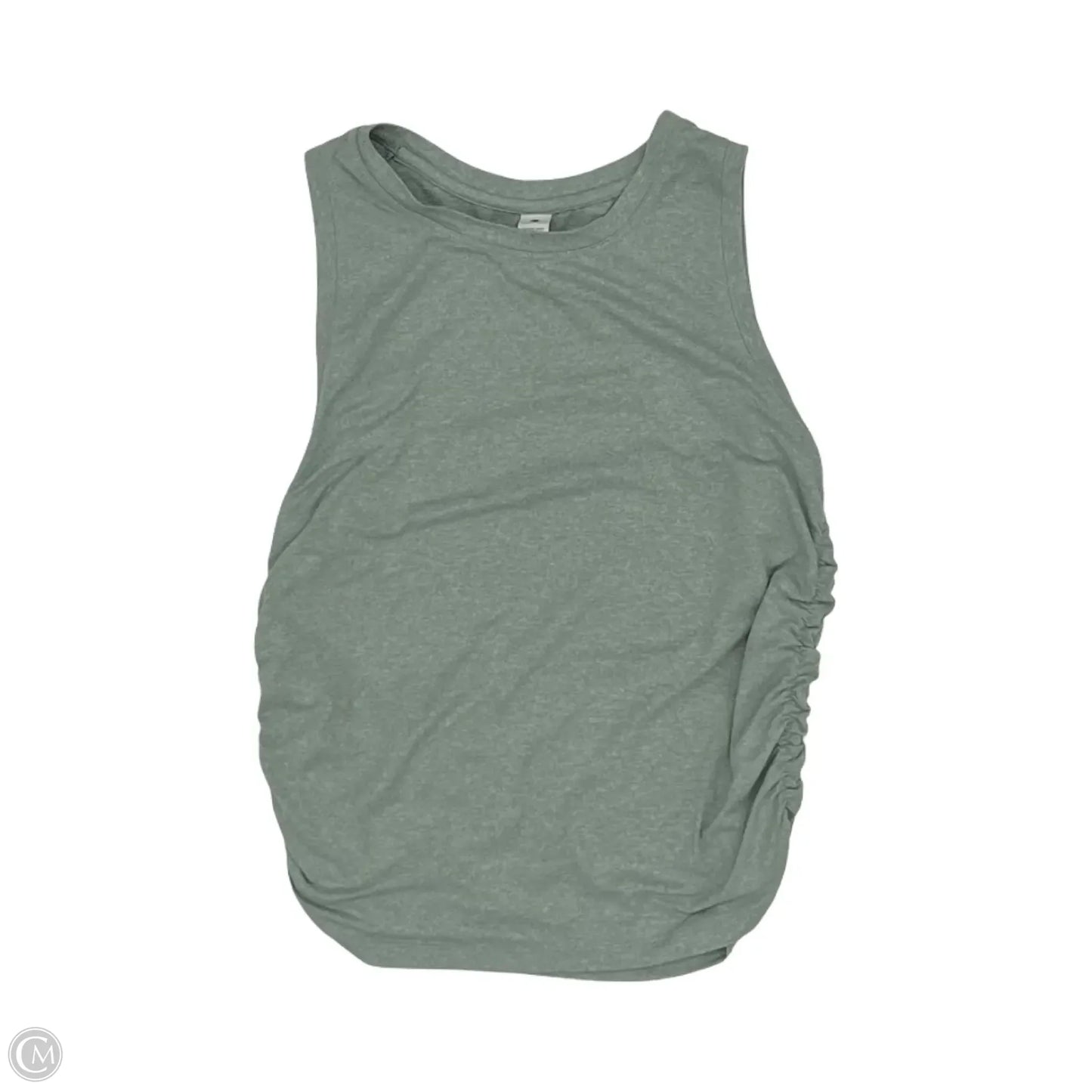 Athletic Tank Top By Yogalicious In Grey, Size: M