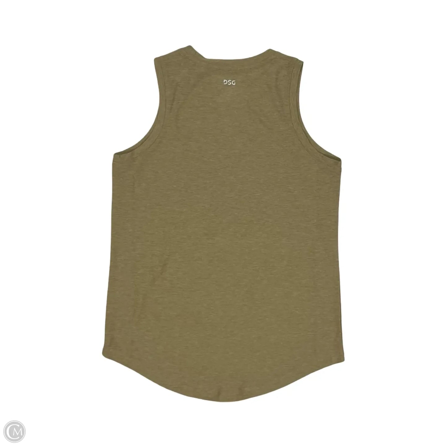 Athletic Tank Top By Dsg Outerwear In Brown, Size: Xxs