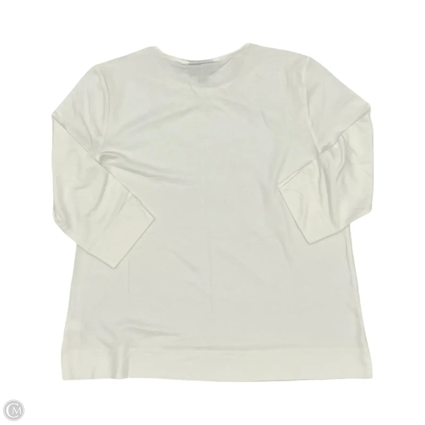 Top 3/4 Sleeve By J. Jill In Cream, Size: S