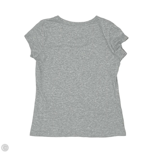 Top Short Sleeve By Tahari In Grey, Size: S