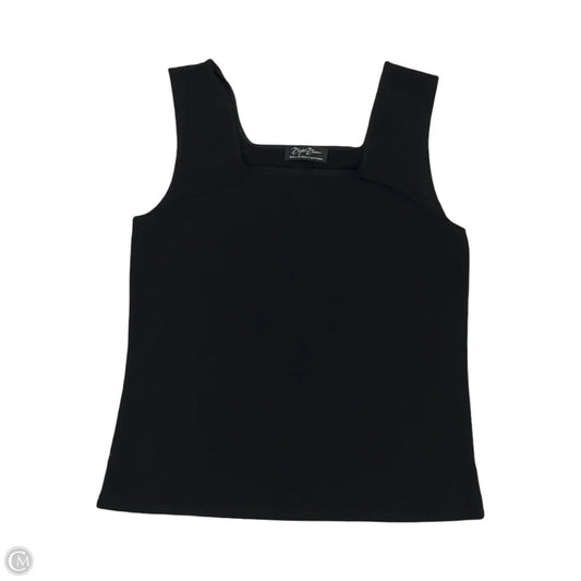 Top Sleeveless By Clothes Mentor In Black, Size: L