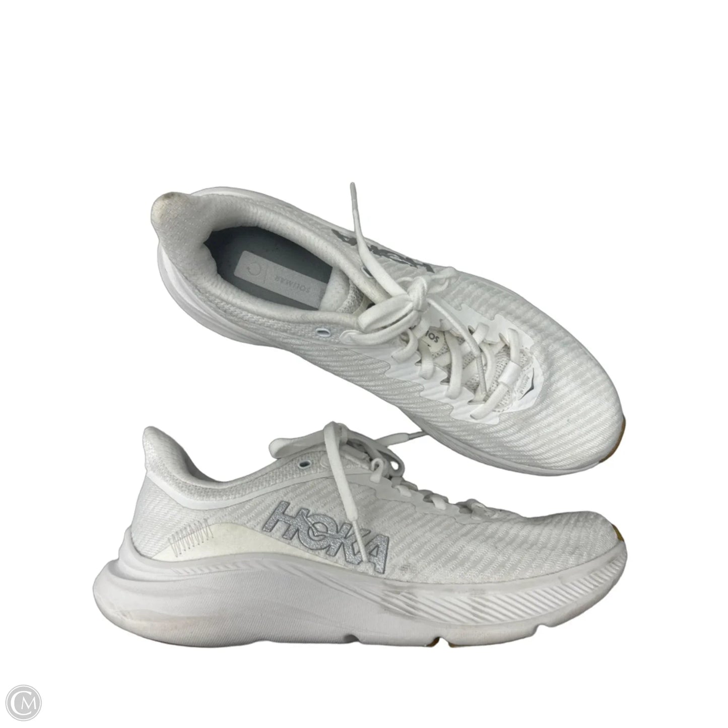 Shoes Athletic By Hoka In White, Size: 8.5
