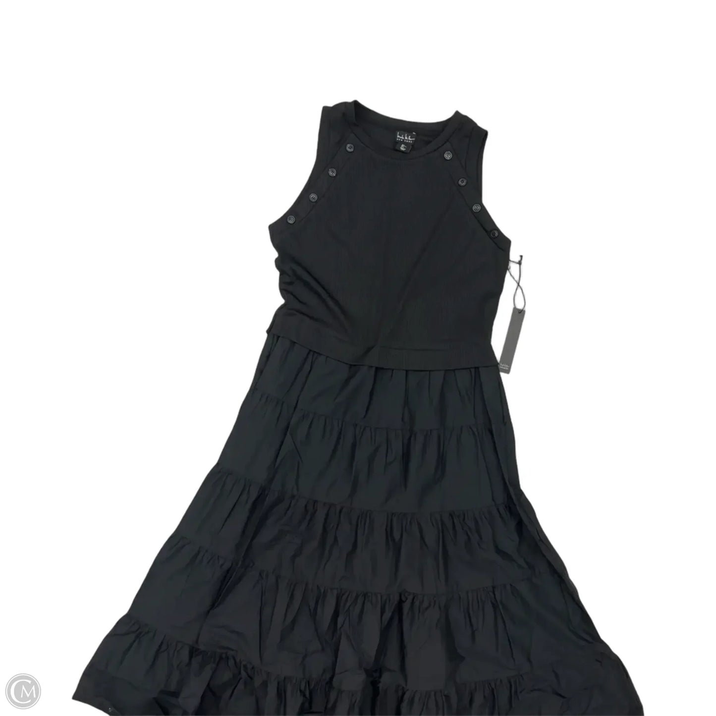 Dress Party Long By Nicole By Nicole Miller In Black, Size: L