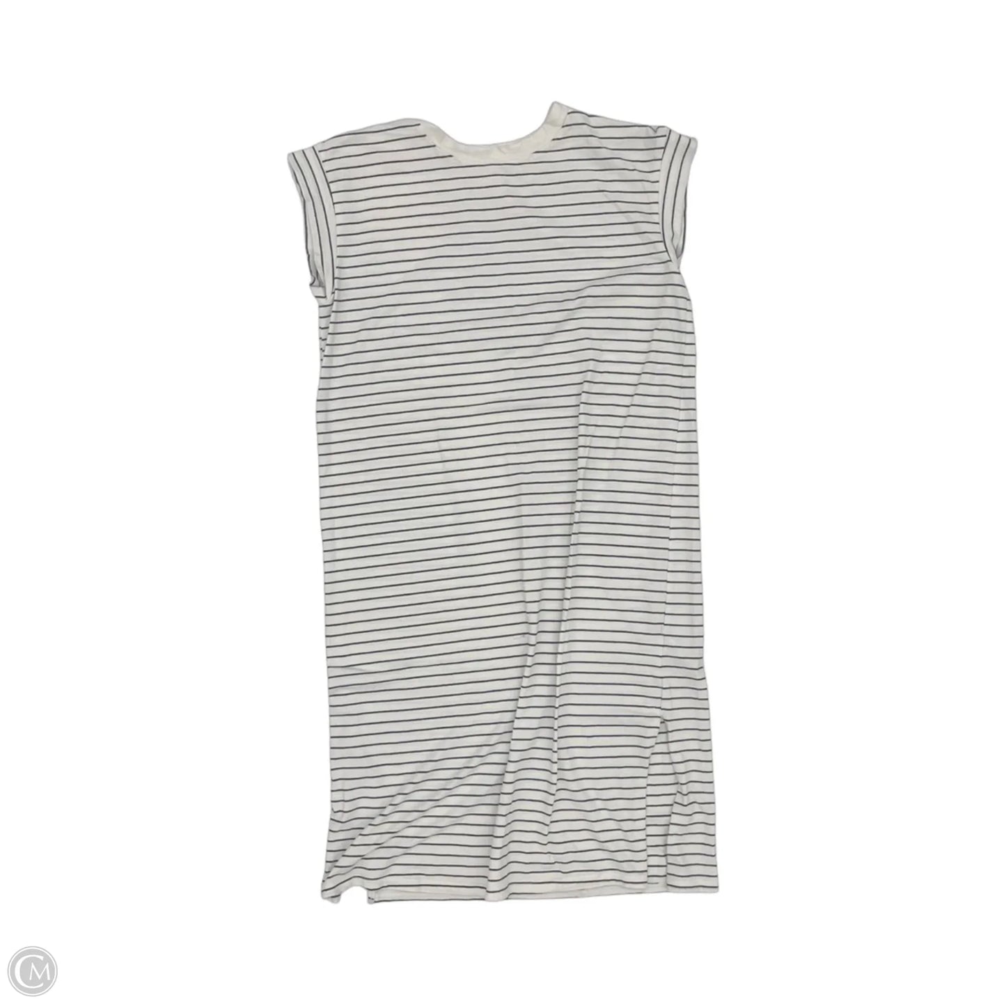 Dress Casual Midi By A New Day In Black & Cream, Size: M