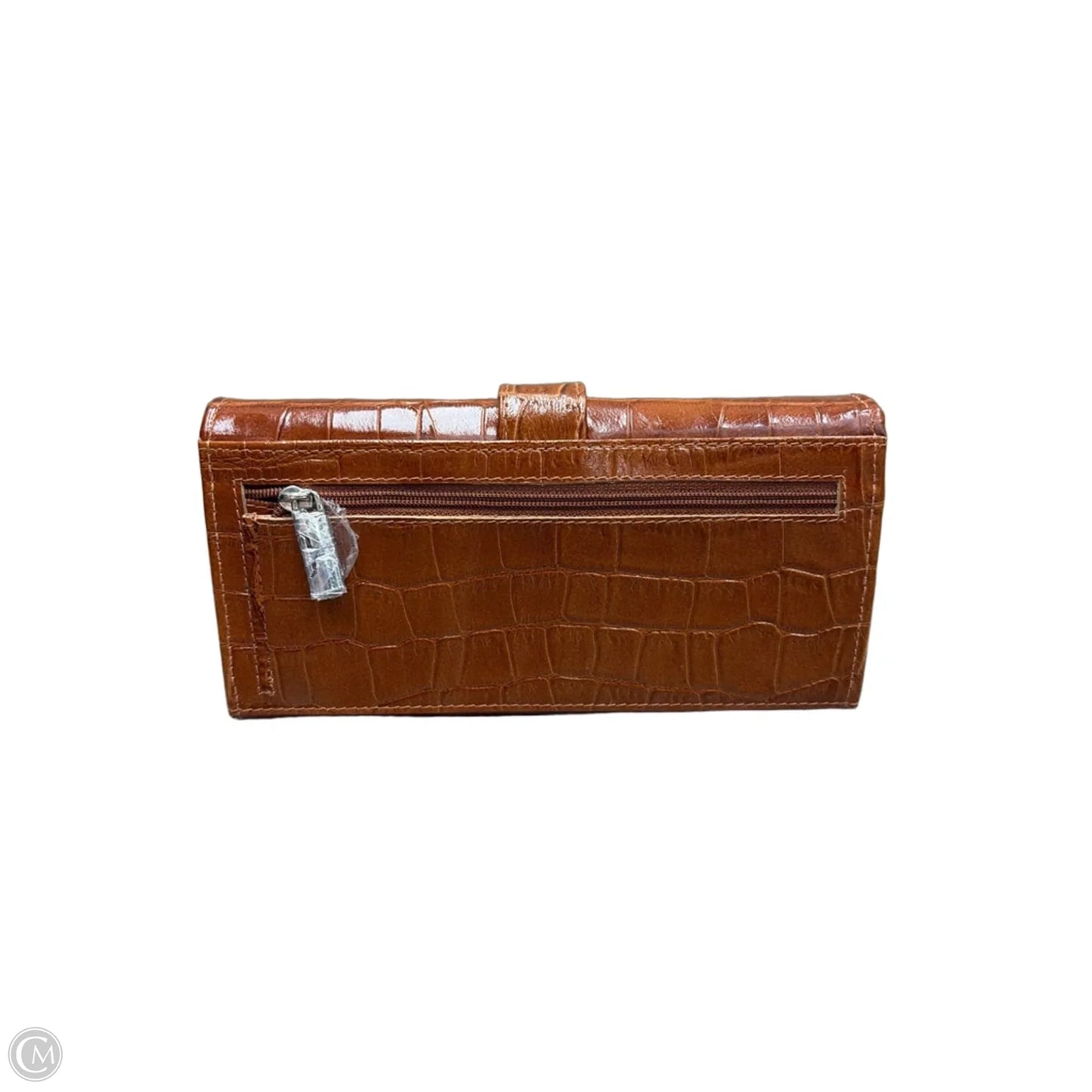 Wallet Leather By Clothes Mentor, Size: Medium