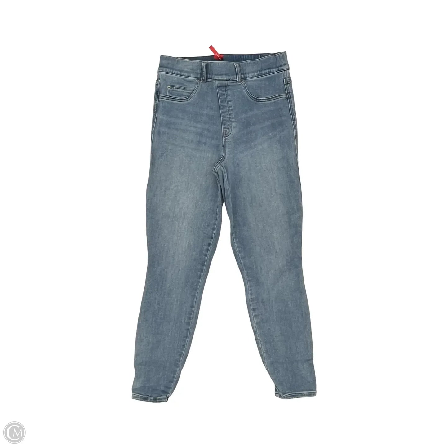 Jeans Skinny By Spanx In Blue Denim, Size: L
