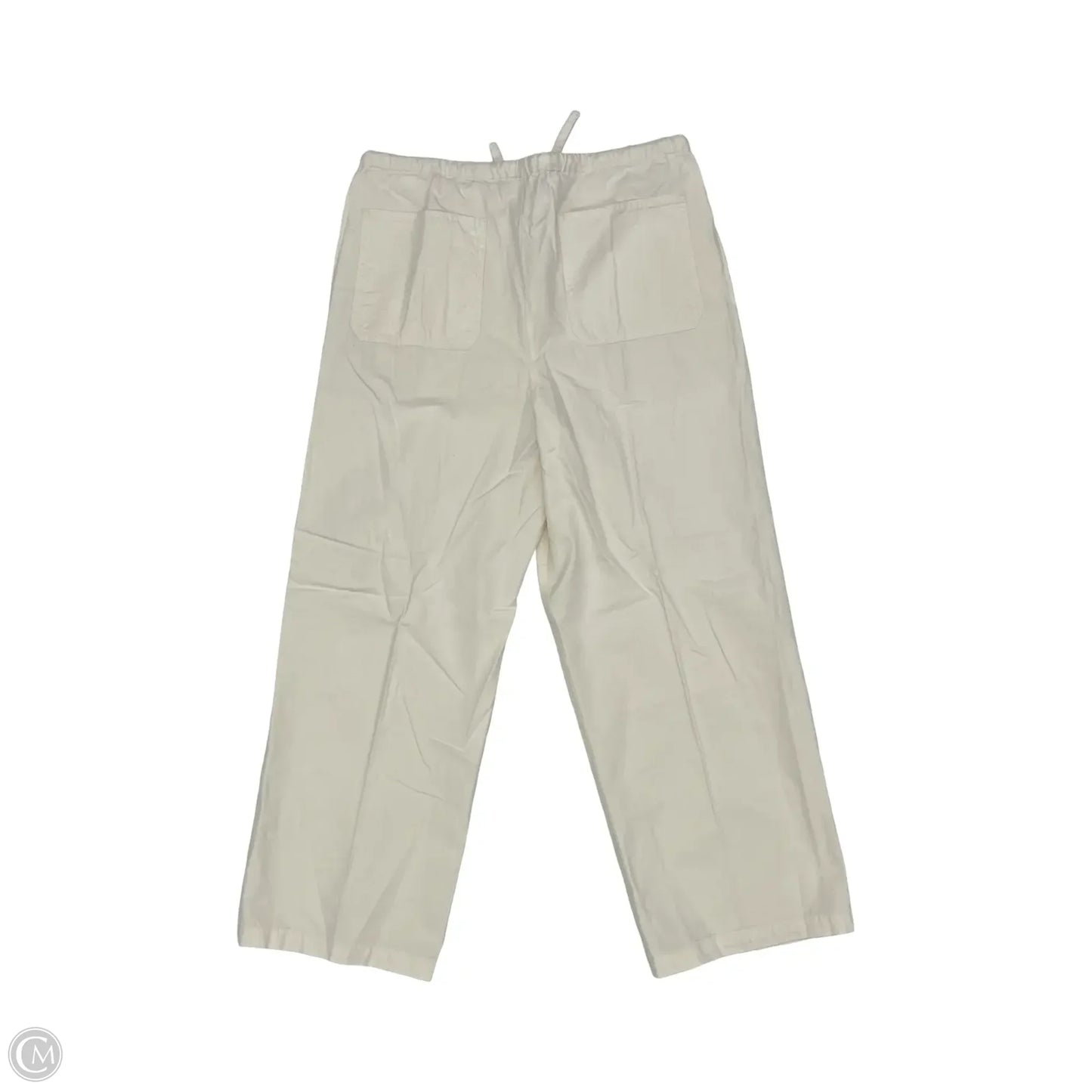 Pants Wide Leg By J. Crew In Cream, Size: M