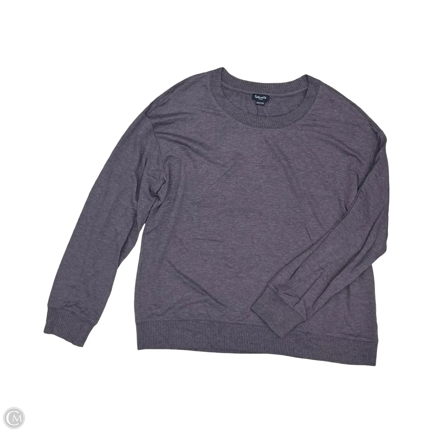 Top Long Sleeve By Splendid In Purple, Size: Xl
