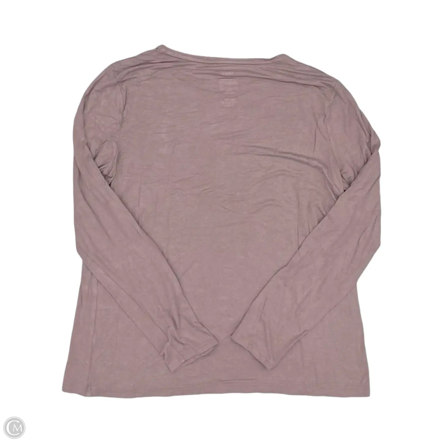 Top Long Sleeve By Nine West In Pink, Size: L