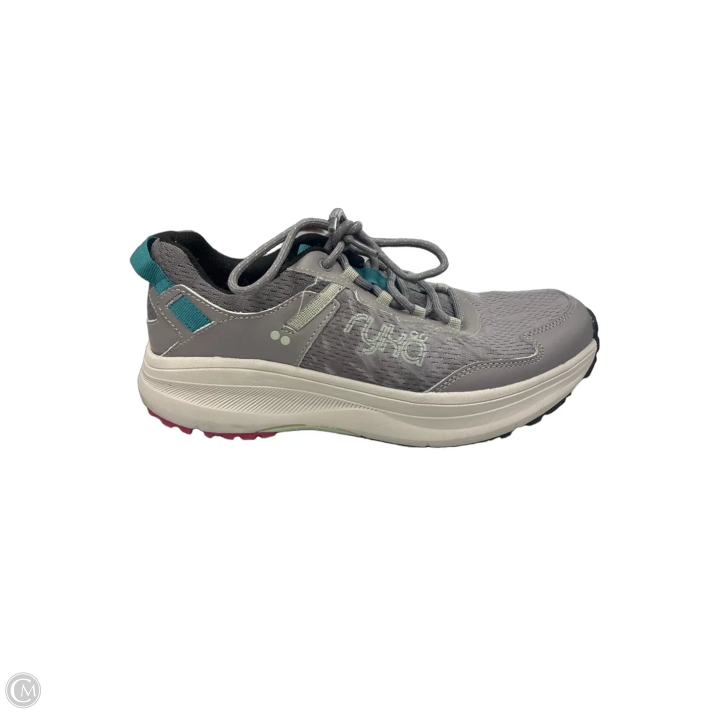 Shoes Athletic By Ryka In Green & Grey, Size: 8.5