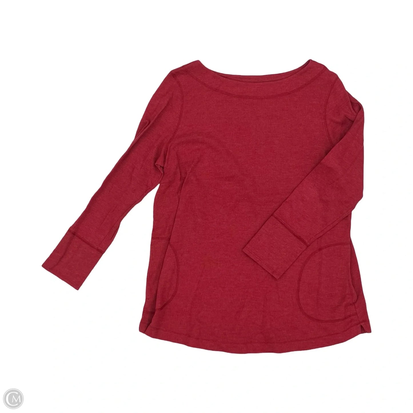 Top Long Sleeve By J. Jill In Red, Size: L