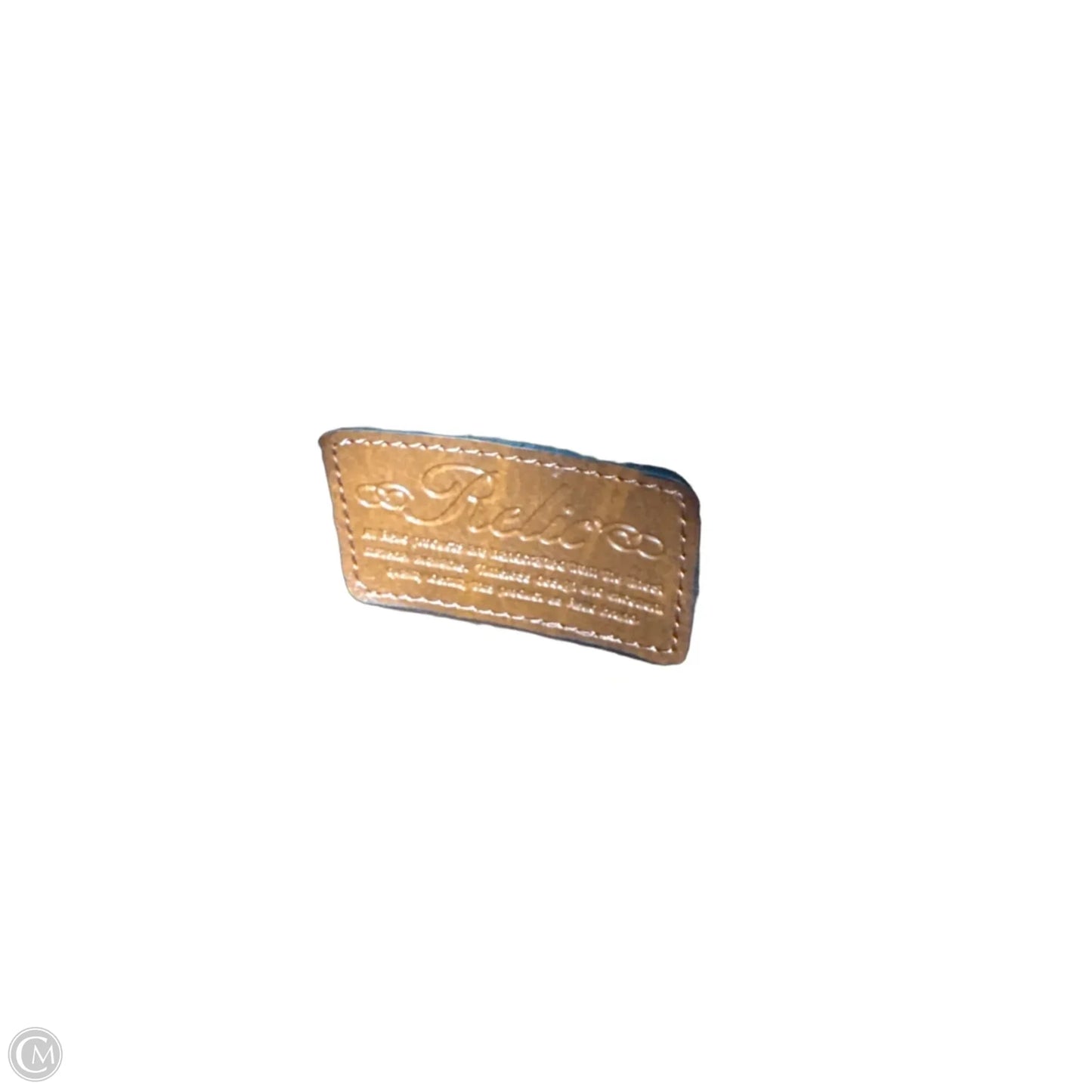 Handbag Leather By Relic, Size: Medium